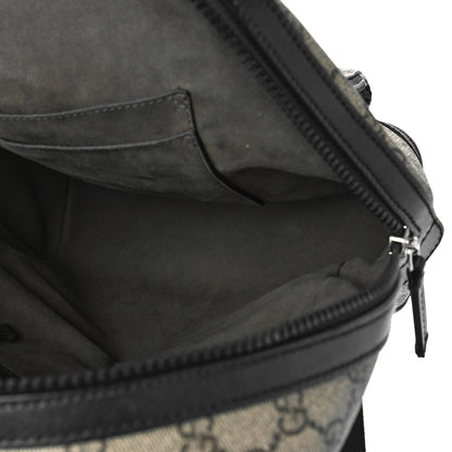 Gucci GG Supreme Monogram Small Eden Day Backpack Black 5 of 9
