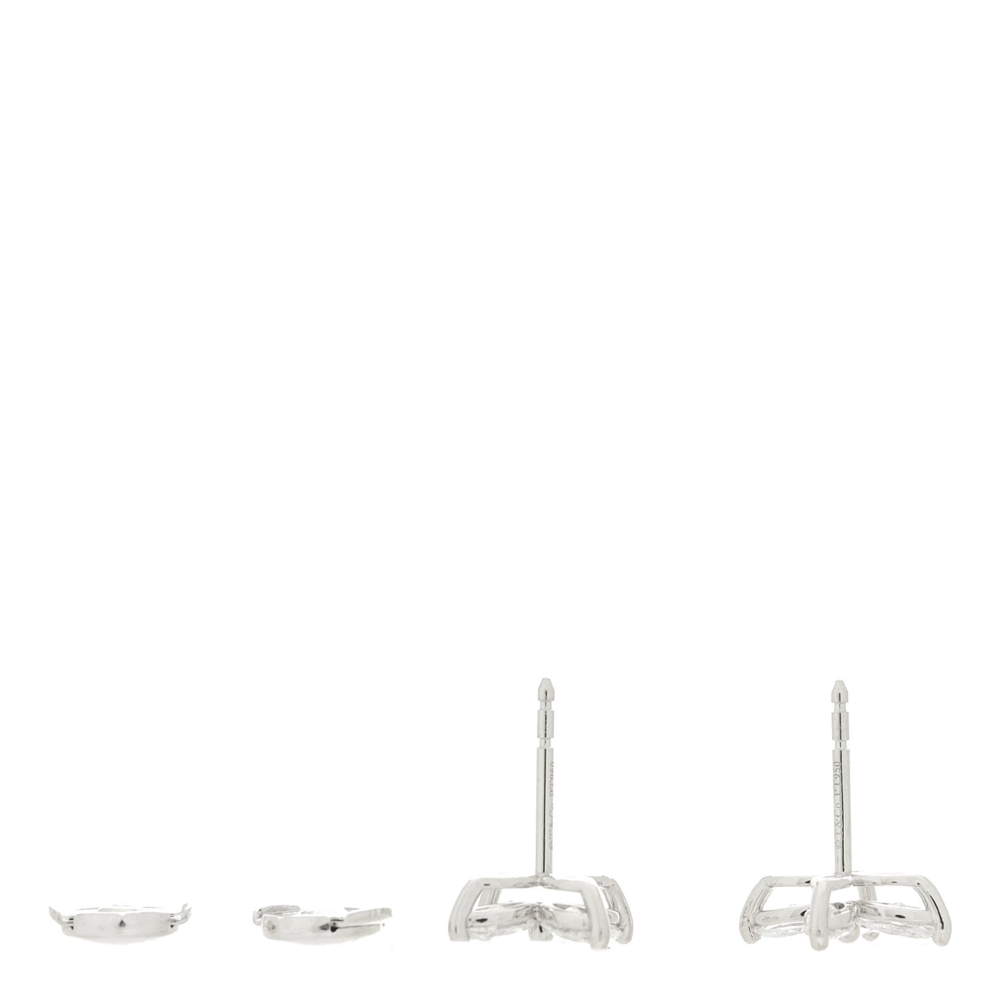 Platinum Diamond Large Victoria Earrings
