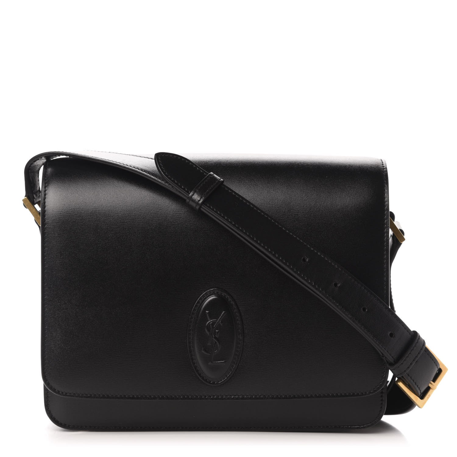 Saint Laurent Calfskin Medium Le 61 Shoulder Bag Black 1 of 11
