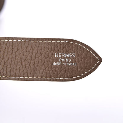 Hermes Taurillon Clemence Jypsiere 34 Etoupe 28 of 28