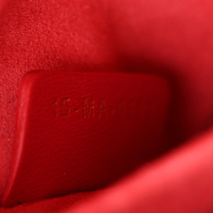 Christian Dior Lambskin Cannage Medium Lady D-Joy Red 12 of 29