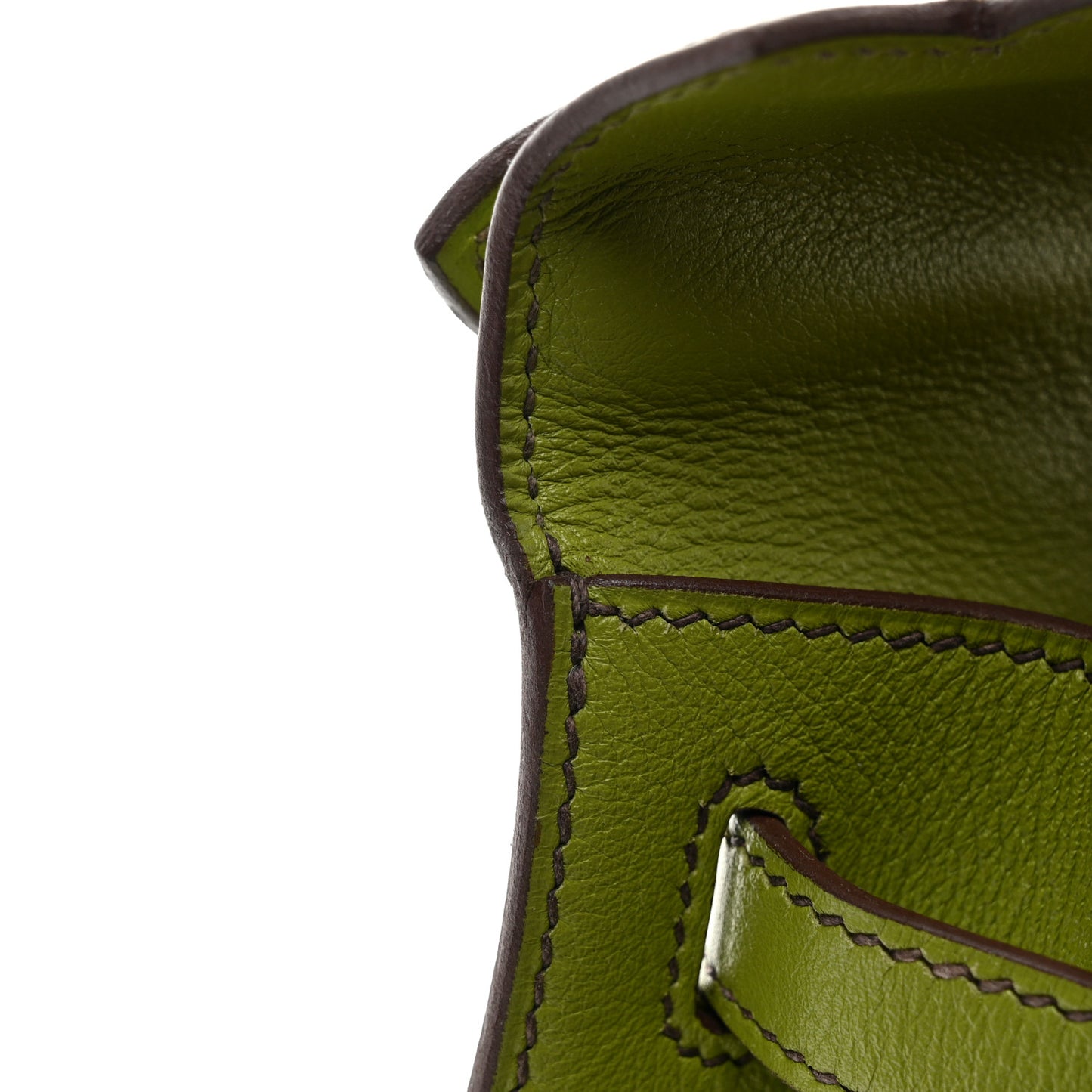 Swift Kelly Pochette Clutch Vert Anis