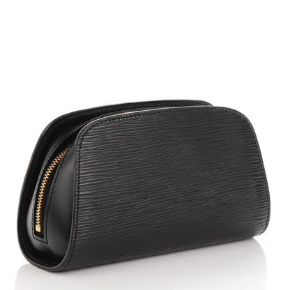 Louis Vuitton Epi Dauphine 17 Cosmetic Pouch Black 3 of 7
