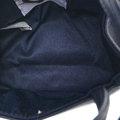 Telfar Vegan Leather Small Shopping Bag Navy 5 of 8