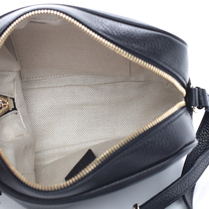 Gucci Pebbled Calfskin Small Soho Disco Bag Black 5 of 8