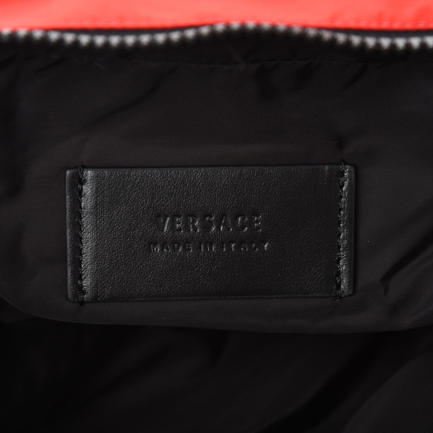 Versace Nylon Tribute Print Belt Bag Red Multicolor 6 of 9