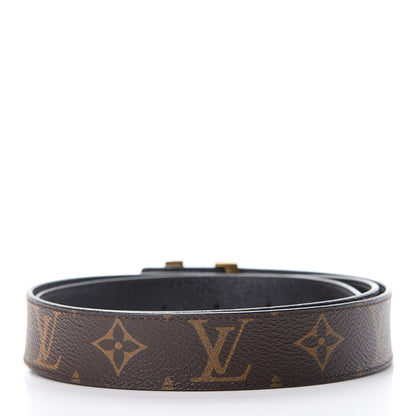 Louis Vuitton Monogram 30mm LV Initiales Belt 90 36 Black 2 of 8