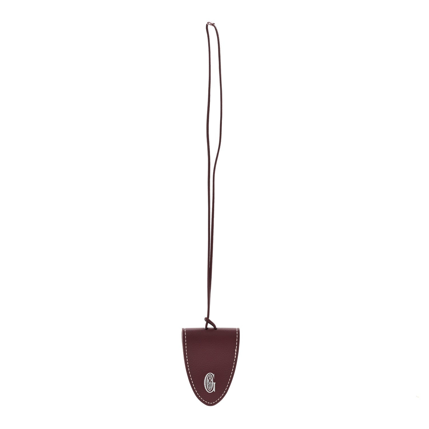 Goyard Calfskin Bag Clip Bordeaux 1 of 4