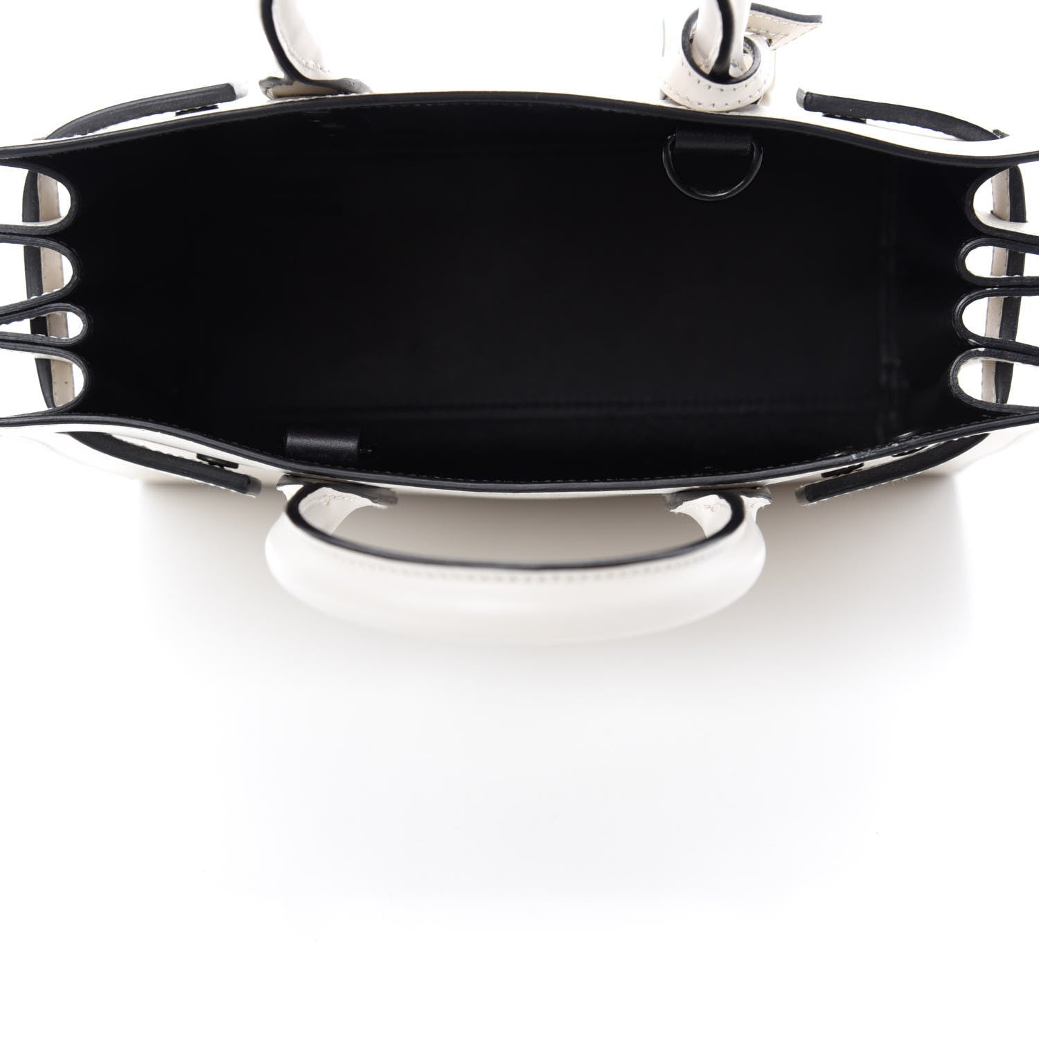 Saint Laurent Grained Calfskin Nano Sac De Jour Porcellana Black 5 of 10