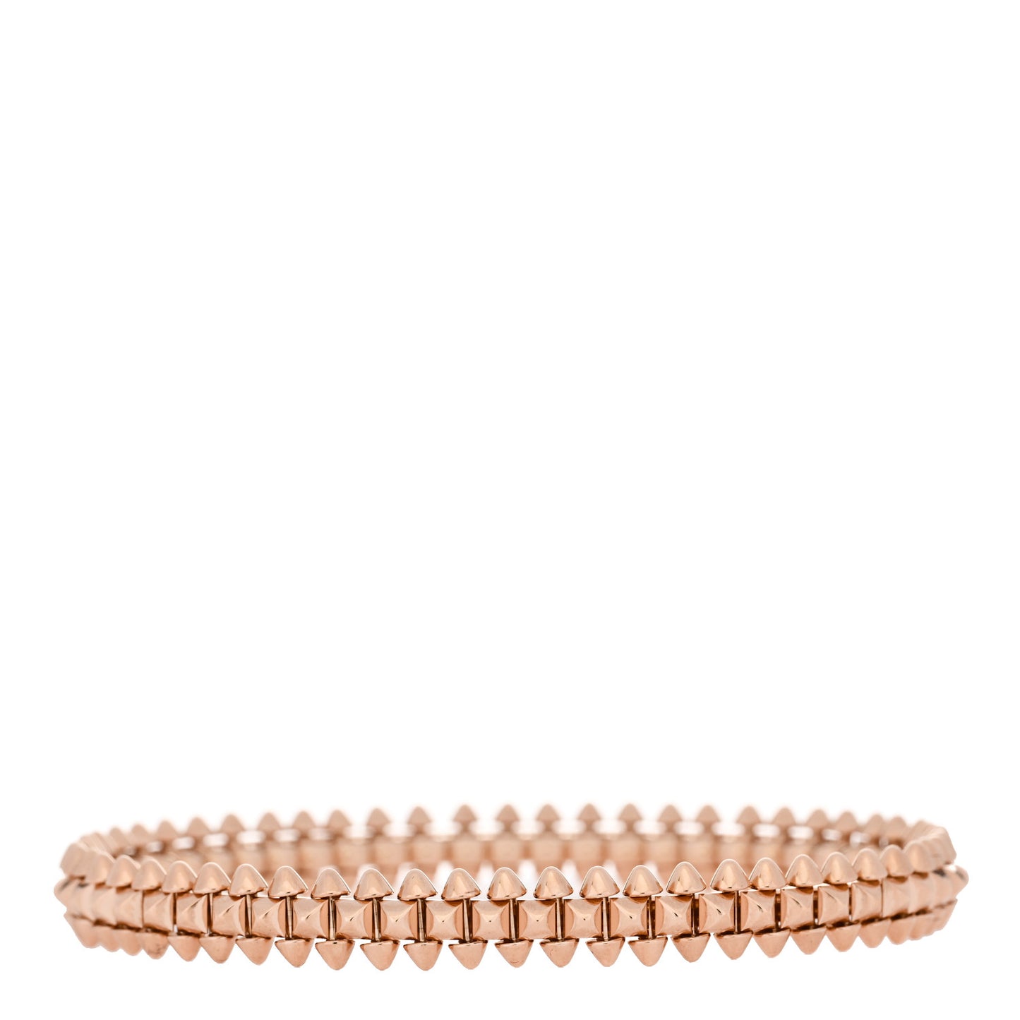 18K Pink Gold Small Clash De Cartier Bracelet 15