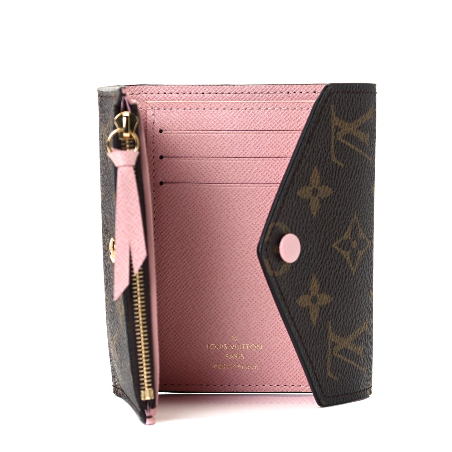Monogram Victorine Wallet Rose Ballerine