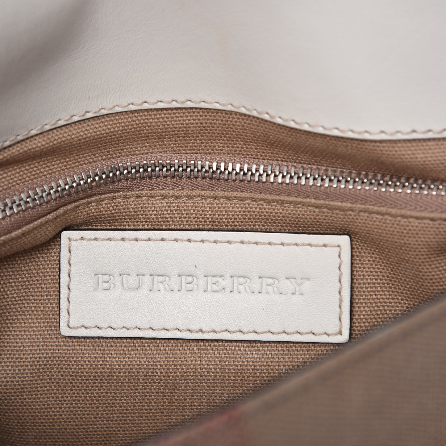 Canvas House Check Small Henham Crossbody White