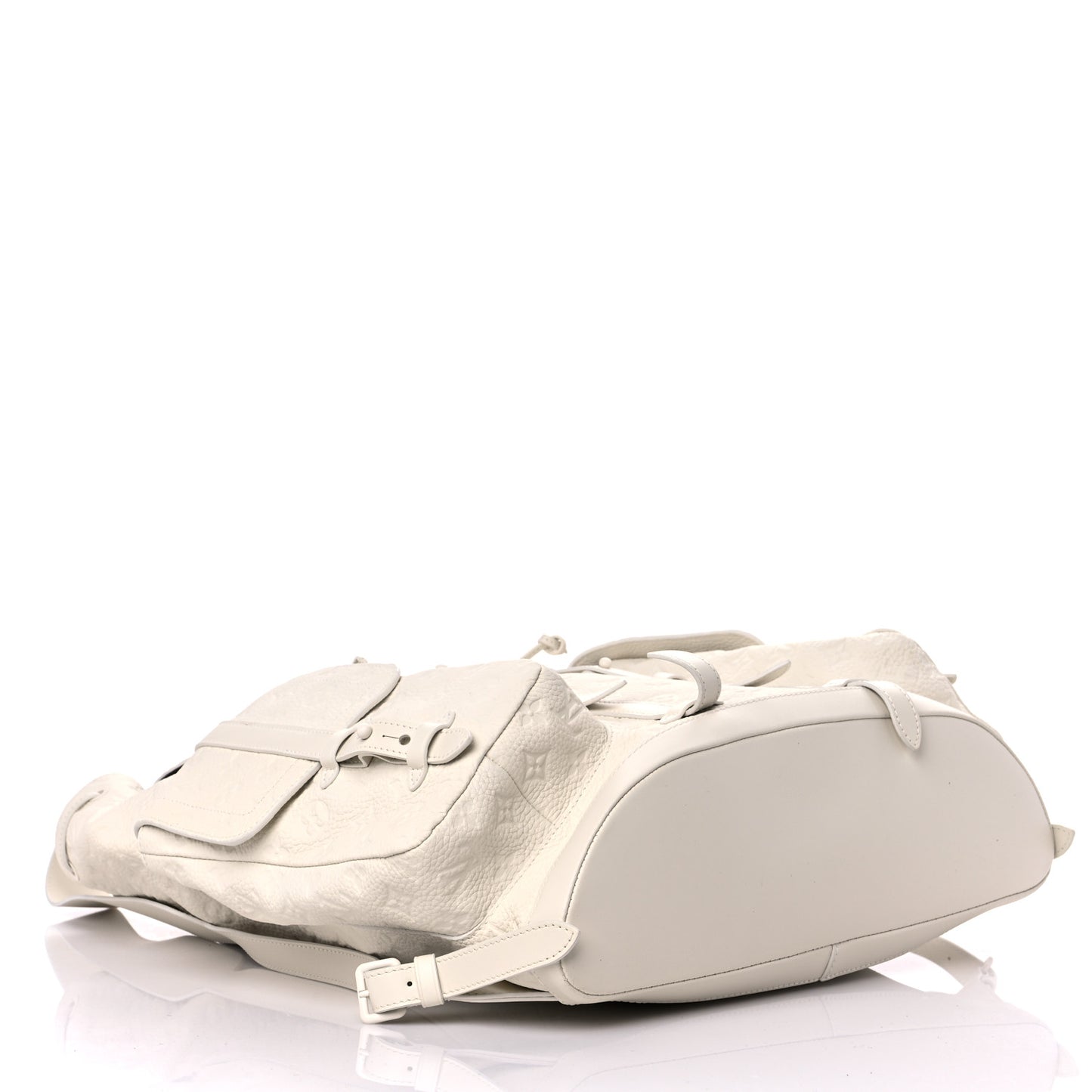 Taurillon Monogram Christopher GM Backpack White