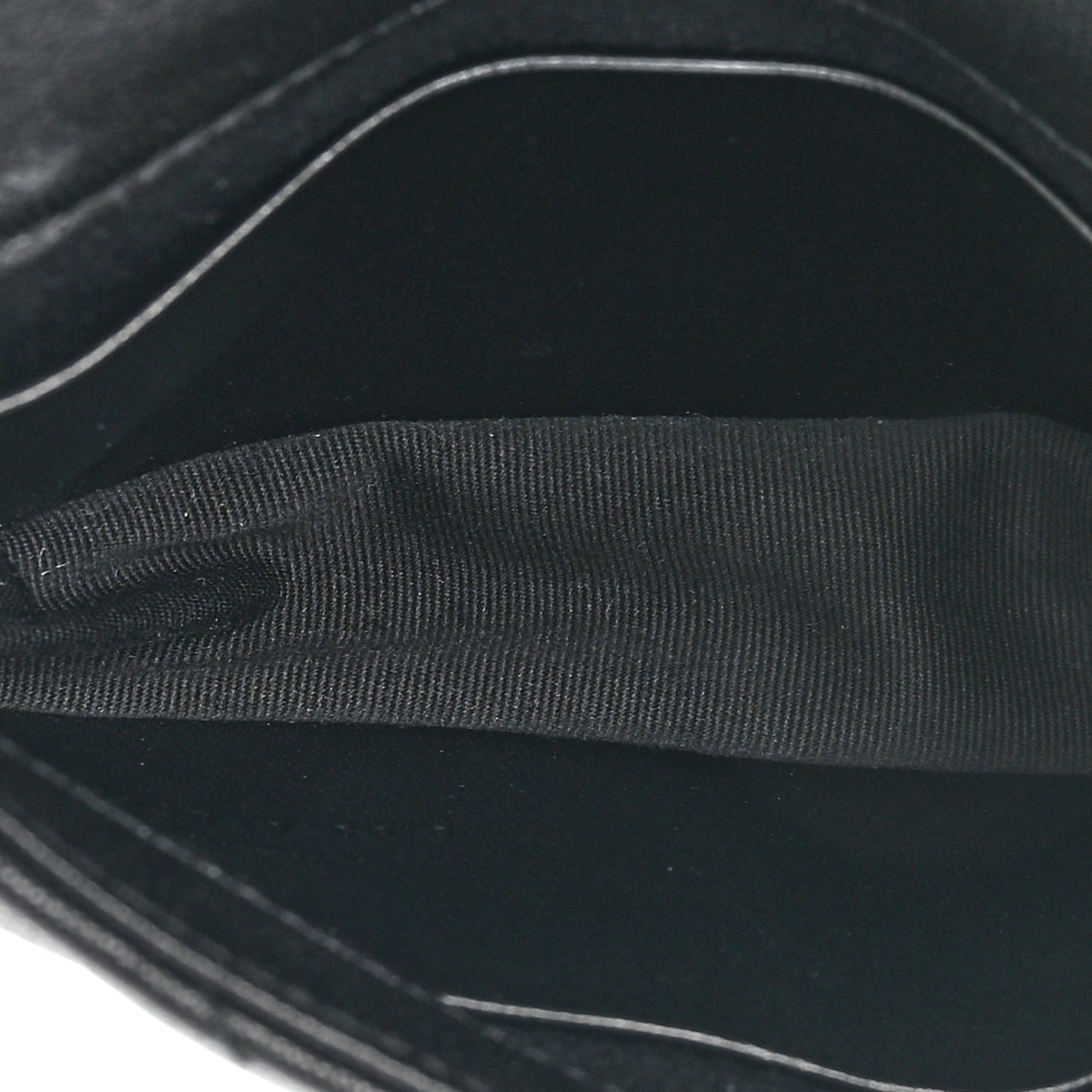 Sheepskin Matelasse Chevron Monogram Mini College Bag Black