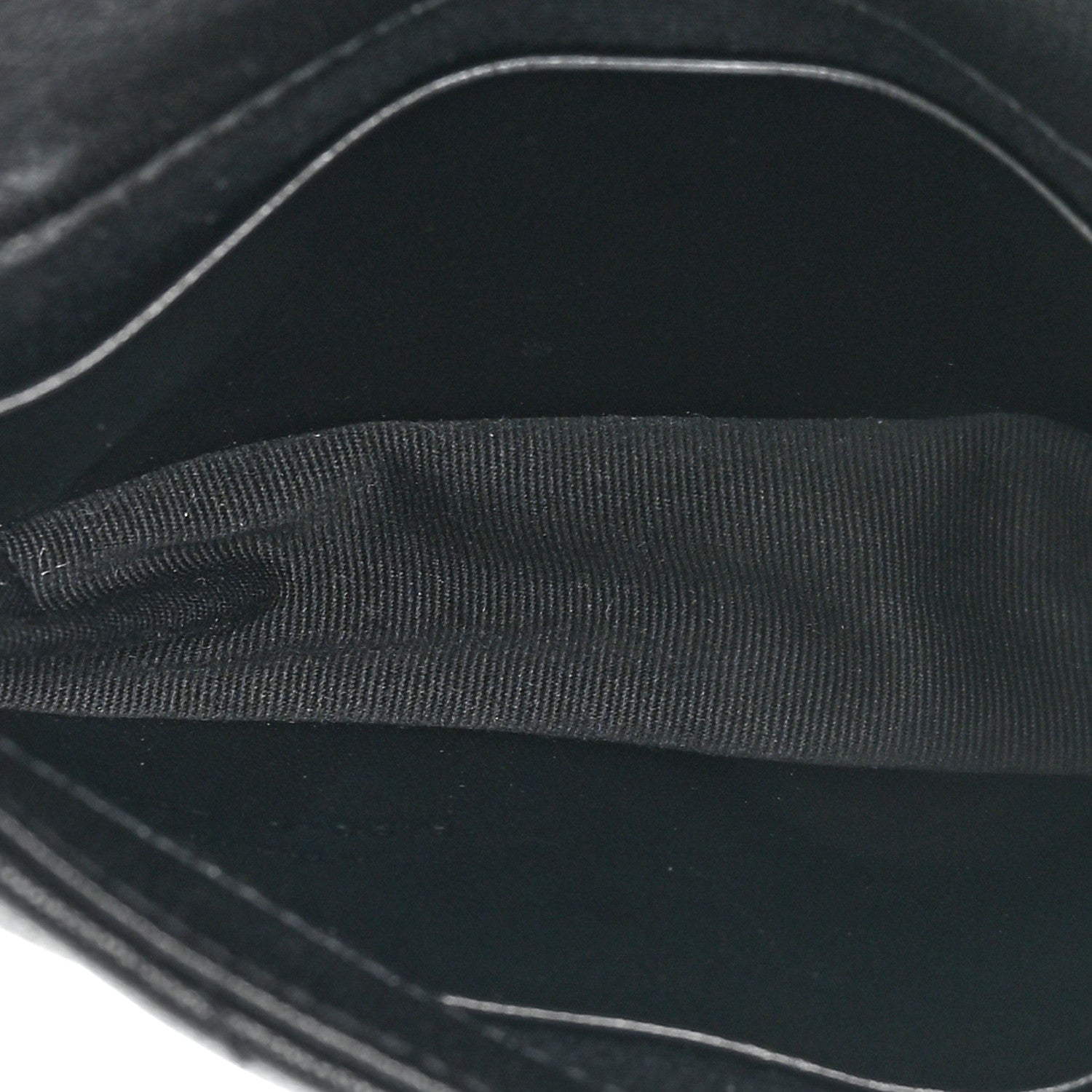 Saint Laurent Sheepskin Matelasse Chevron Monogram Mini College Bag Black 5 of 10