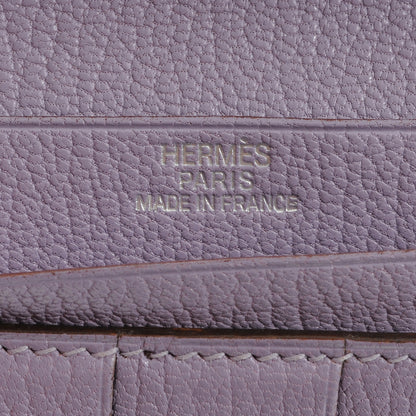 Hermes Chevre Mysore Bearn Wallet Lilac 4 of 6
