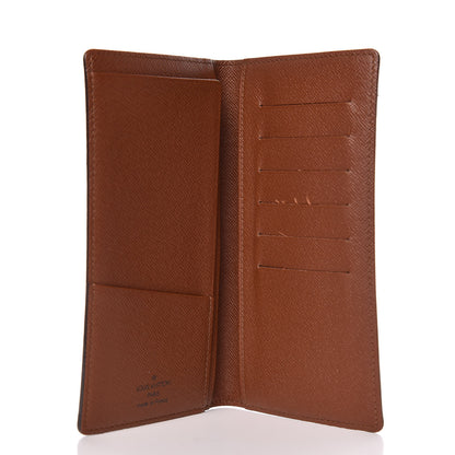 Louis Vuitton Monogram Porte Valeurs Checkbook Wallet 5 of 9