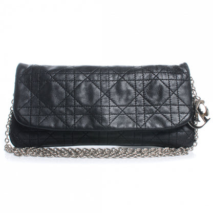 Christian Dior Calfskin Cannage Cross Body Bag Black 1 of 8