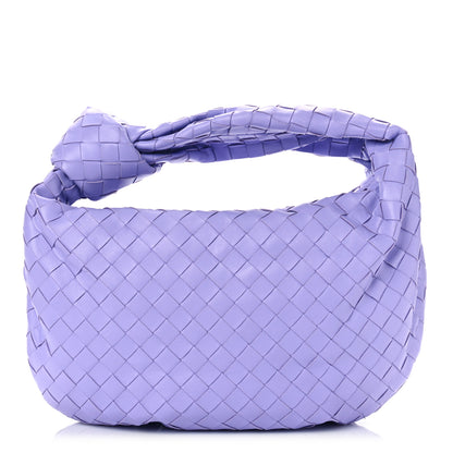 Bottega Veneta Nappa Intrecciato Teen Jodie Hobo Wisteria 1 of 8