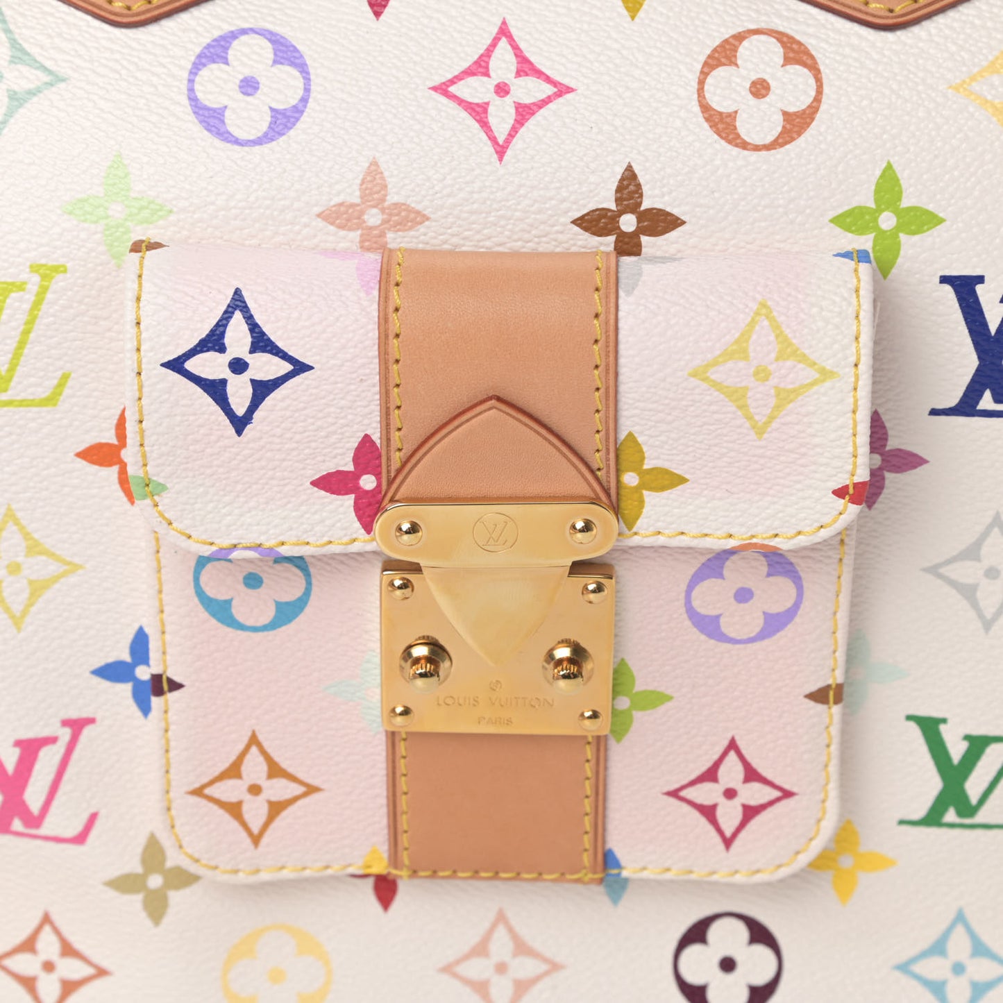 Monogram Multicolor Speedy 40 White
