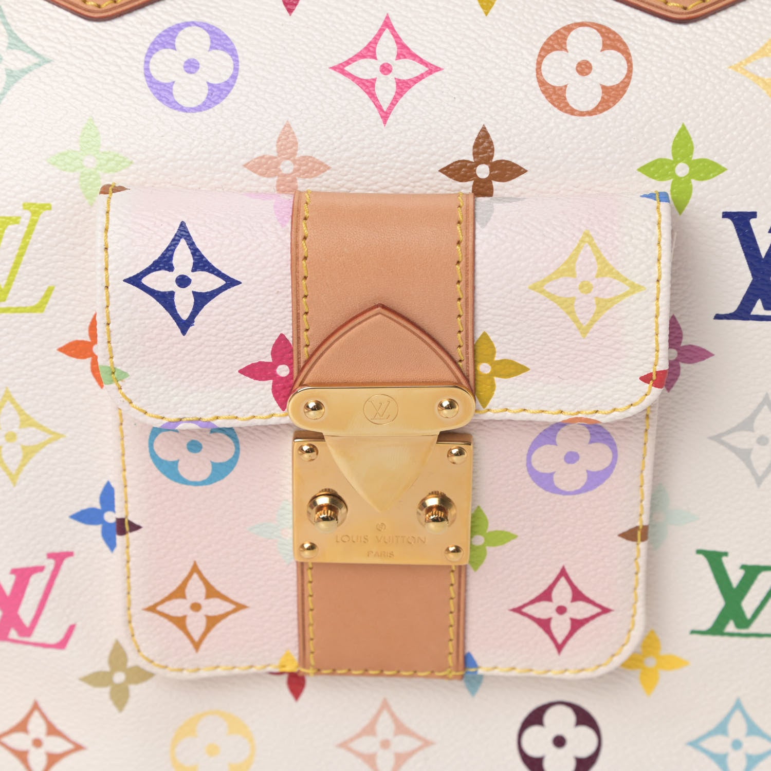 Louis Vuitton Monogram Multicolor Speedy 40 White 12 of 12