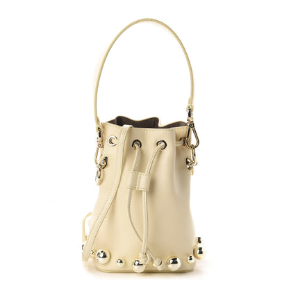 Fendi Vitello Liberty Pearl F is Fendi Mini Mon Tresor Bucket Bag Burro 1 of 10