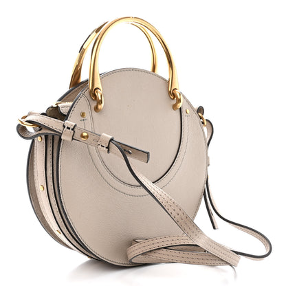 Chloe Calfskin Suede Small Pixie Bag Pastel Grey 3 of 11