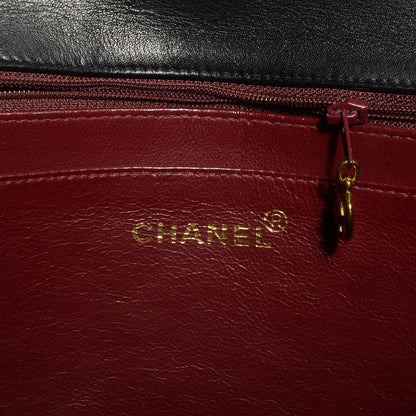 Chanel Lambskin XL Jumbo Flap Black 7 of 10