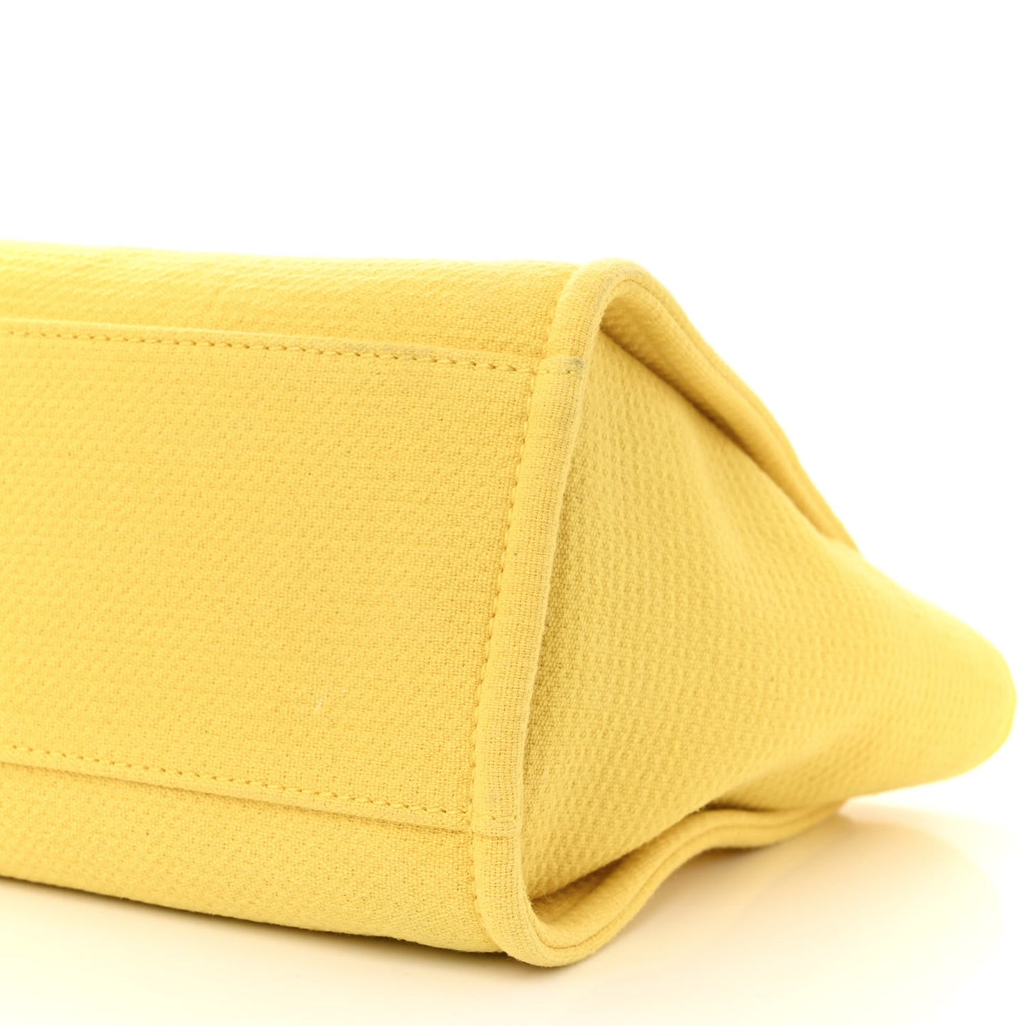 Mixed Fibers Small Deauville Tote Yellow