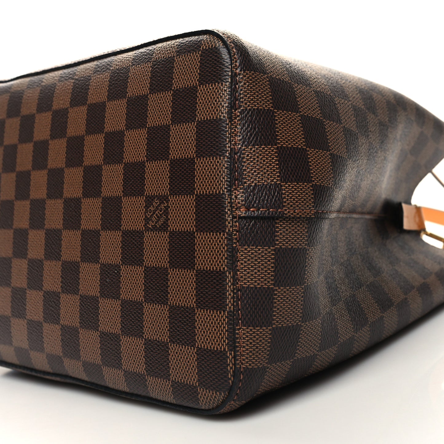 Damier Ebene Neonoe MM Safran