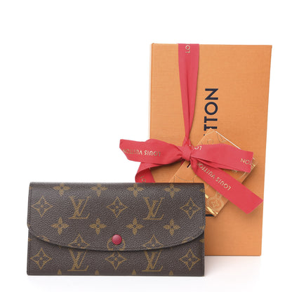 Louis Vuitton Monogram Emilie Wallet Fuchsia 6 of 6