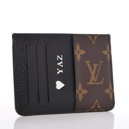 Louis Vuitton Monogram Macassar Neo Porte-Cartes Card Holder 3 of 9
