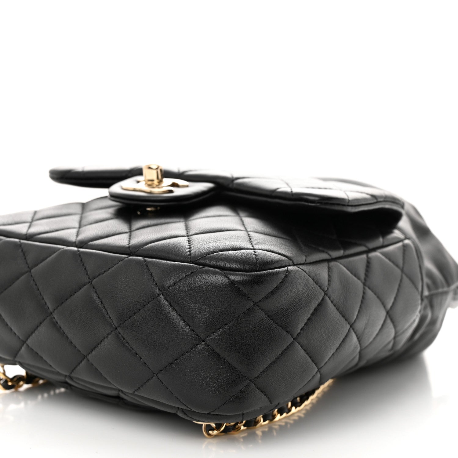 Chanel Lambskin Quilted Small In Seoul Backpack Black 10 of 11