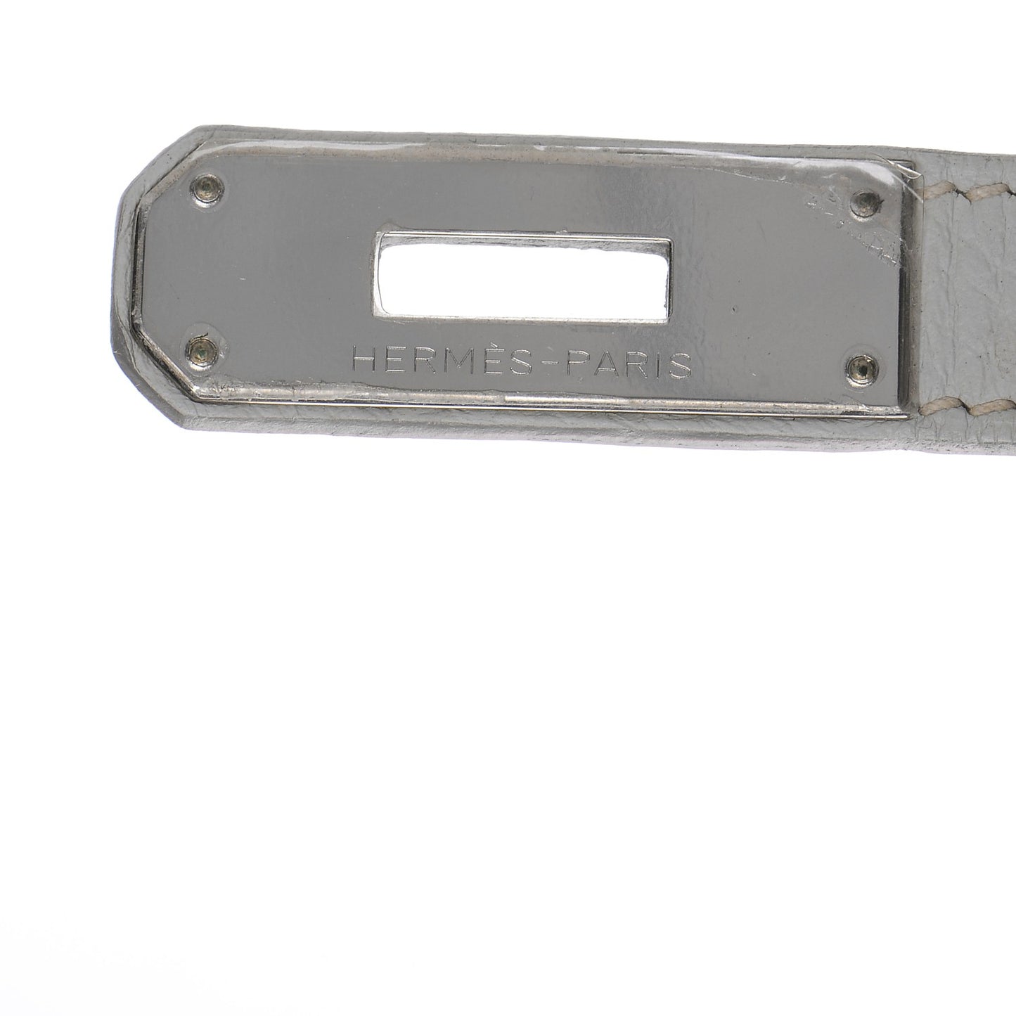 Taurillon Clemence Birkin 35 Gris Perle
