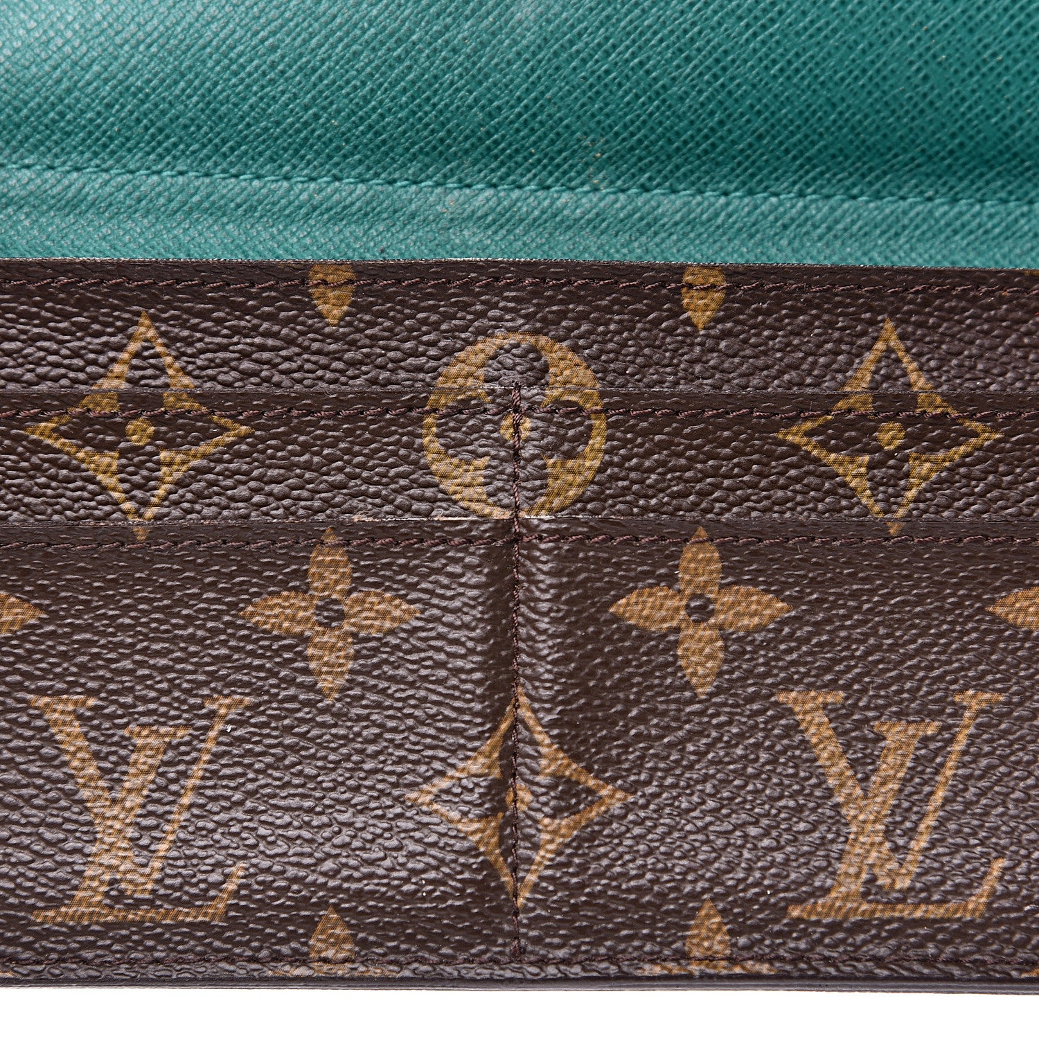 Louis Vuitton Monogram Josephine Wallet Vert 10 of 10