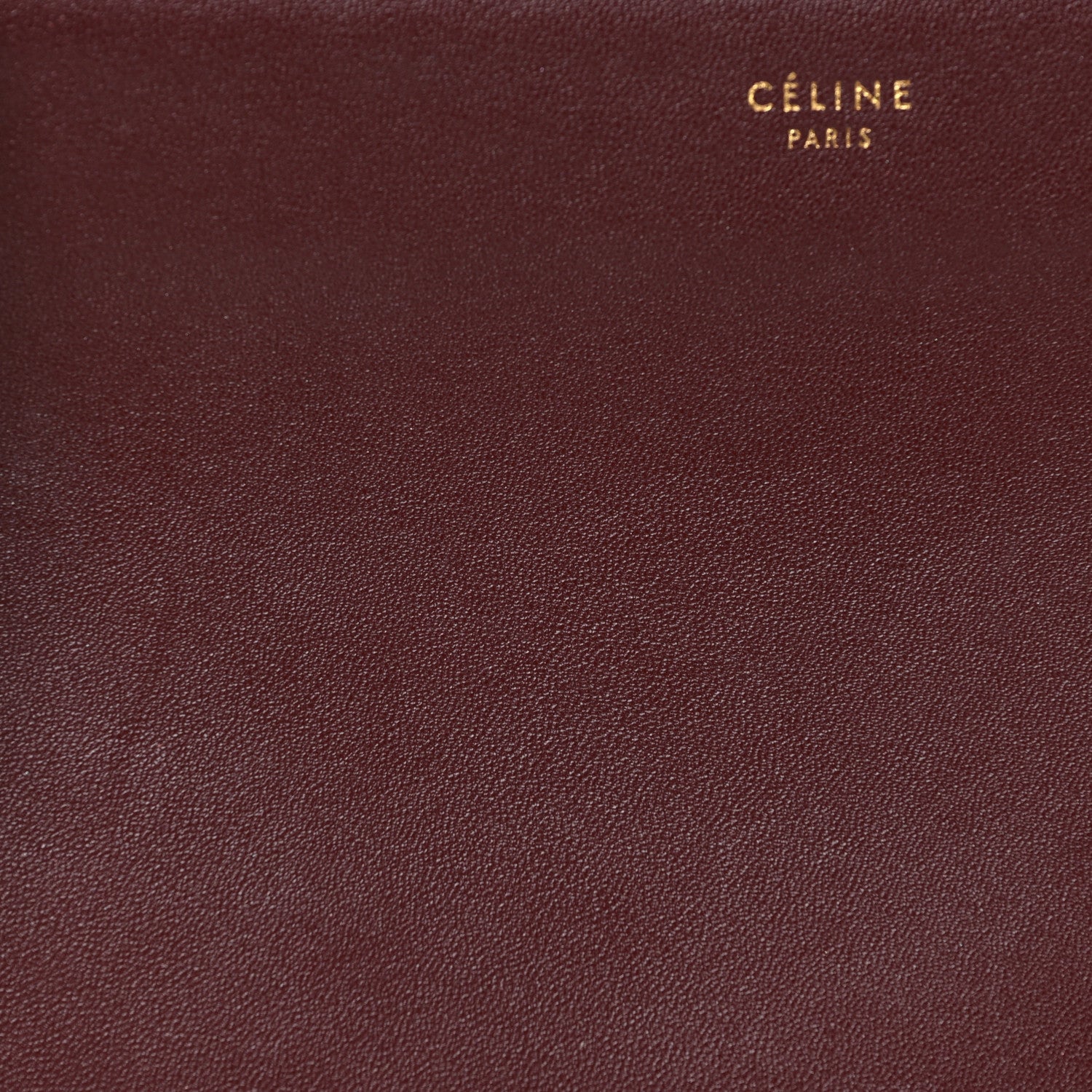 Celine Smooth Lambskin Small Trio Crossbody Bag Burgundy 7 of 12