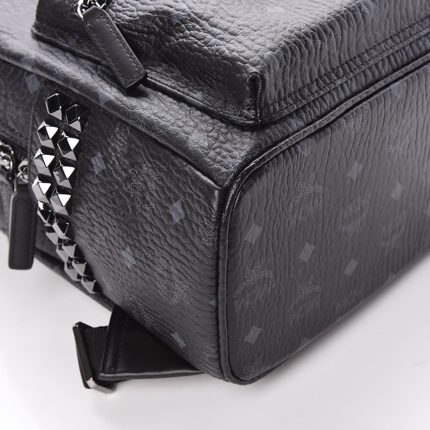 Visetos Small Side Stud Stark Backpack Black