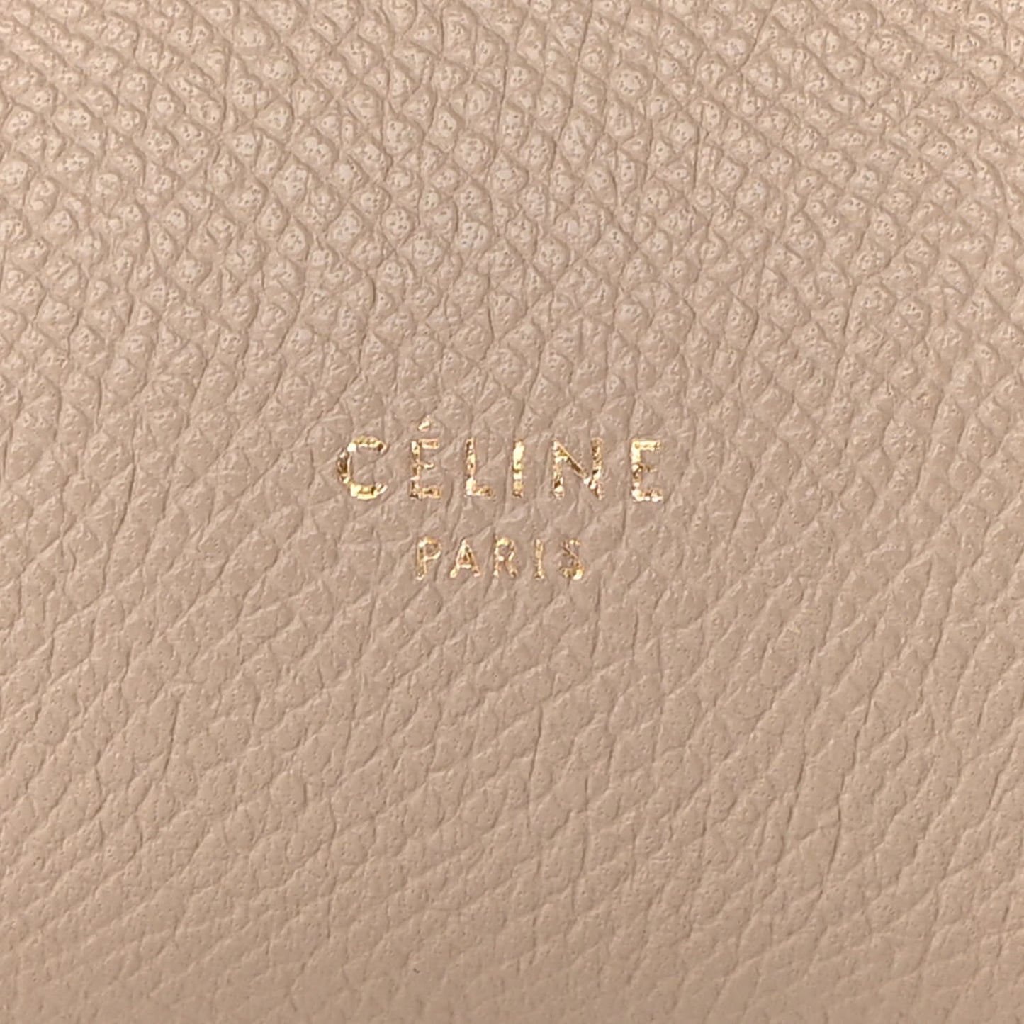 Grained Calfskin Mini Belt Bag Light Taupe