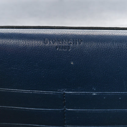 Givenchy Calfskin Studded Pandora Chain Wallet Navy 6 of 10