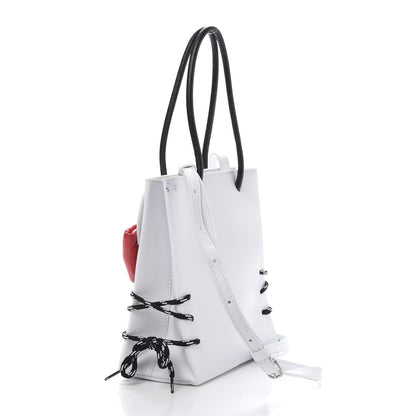 Balenciaga Calfskin Hello Kitty Shopping Tote Optic White 2 of 11