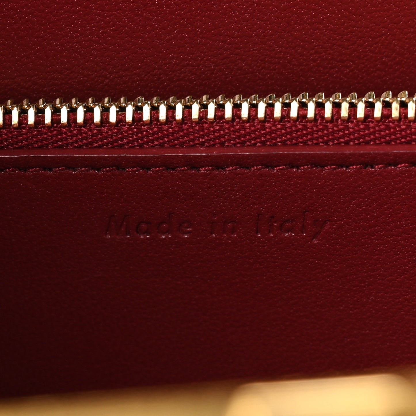 Patina Box Calfskin Medium Clasp Bag Bordeaux