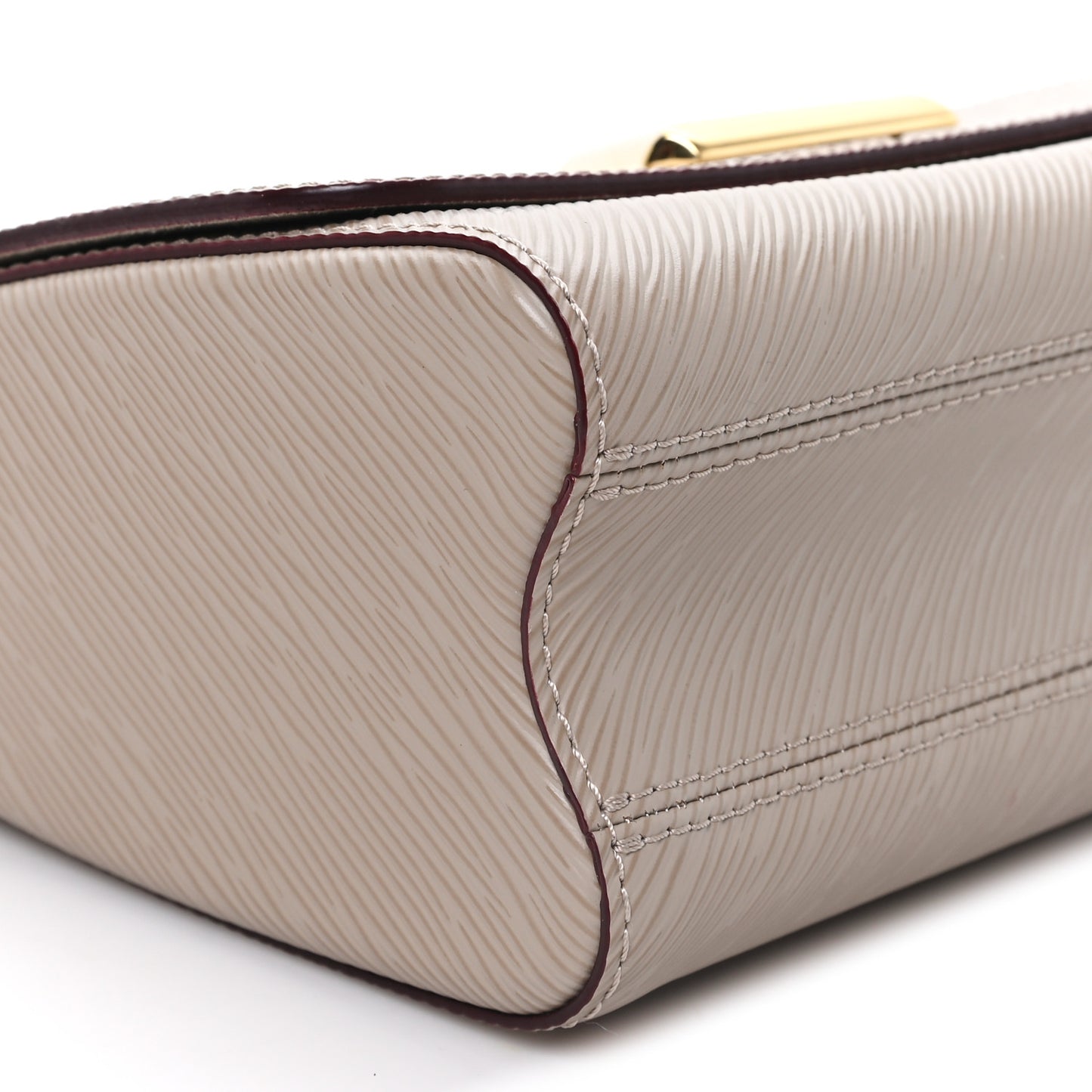 Epi Twist Shoulder Bag MM Galet Galet