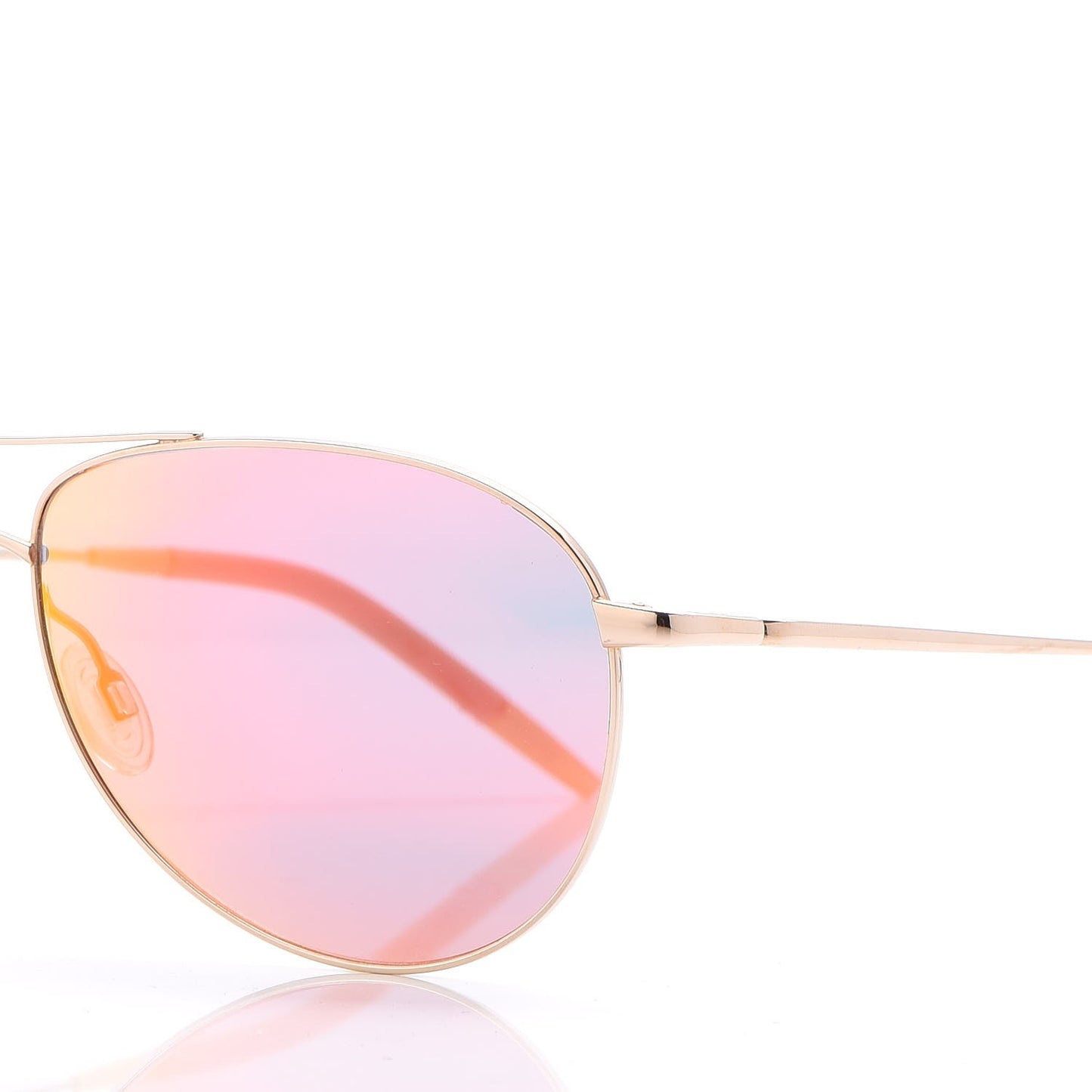 Photochromic Glass Benedict 59 Aviator Sunglasses Gold