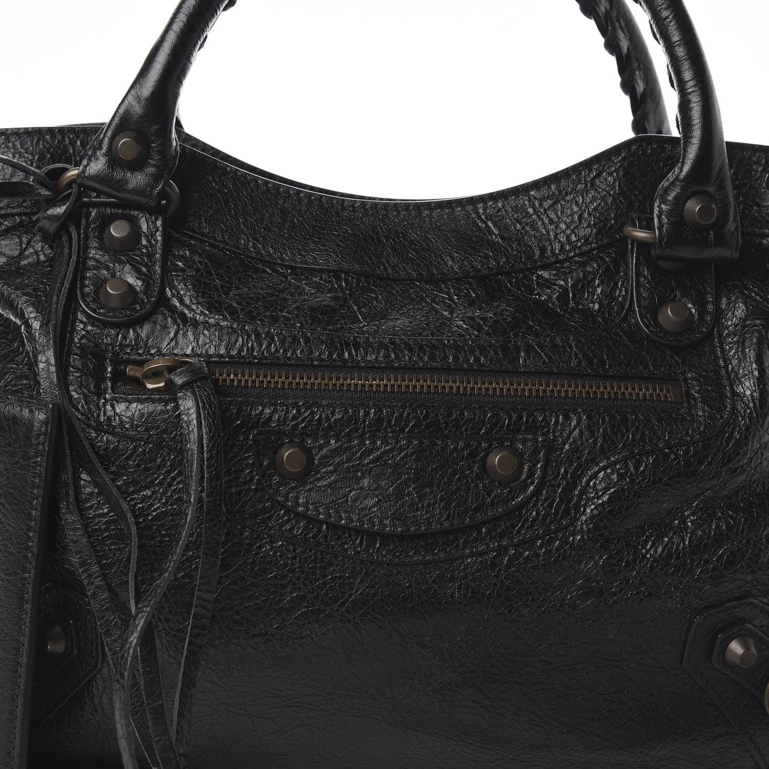 Balenciaga Agneau Classic Hardware Town Black 10 of 10