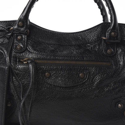 Balenciaga Agneau Classic Hardware Town Black 10 of 10