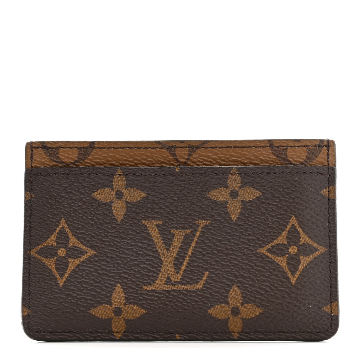 Reverse Monogram Card Holder