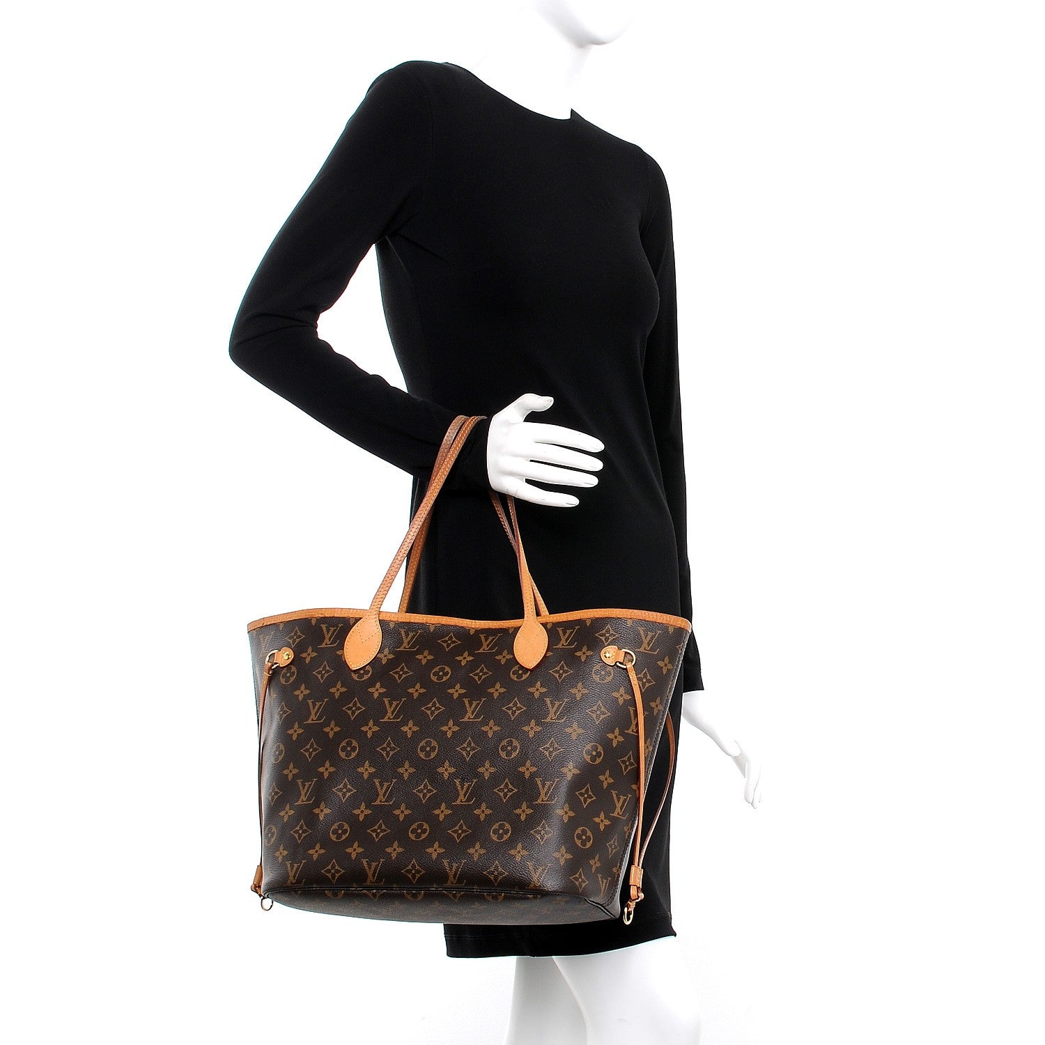 Louis Vuitton Monogram Neo Neverfull MM Rose Ballerine 2 of 14