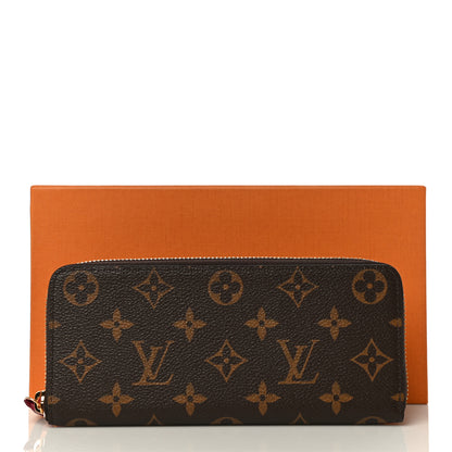 Louis Vuitton Monogram Clemence Wallet Fuchsia 10 of 10
