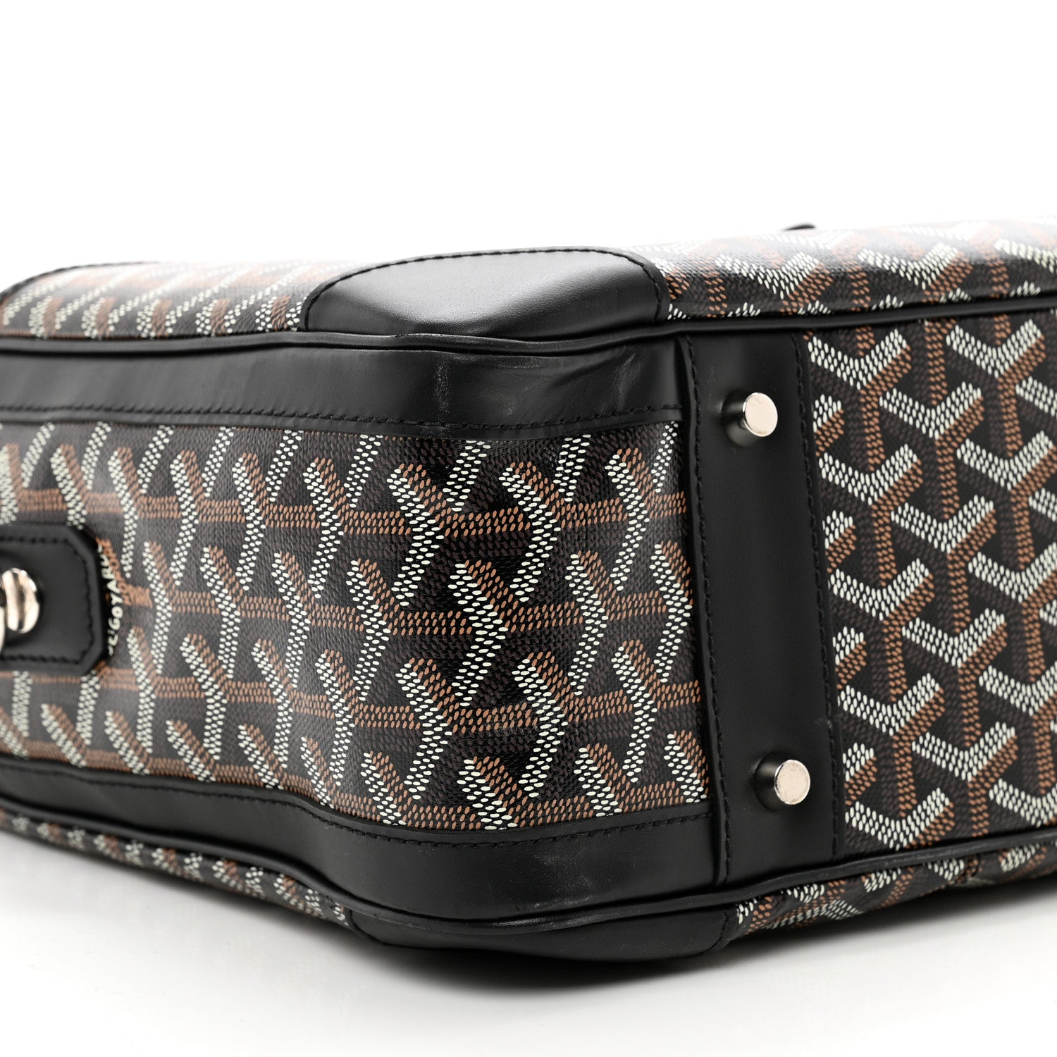 Goyard Goyardine Ambassade MM Briefcase Black 7 of 8