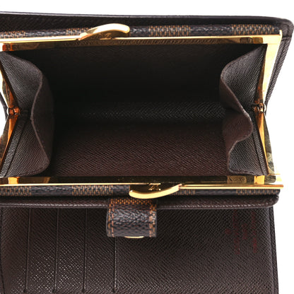 Louis Vuitton Damier Ebene French Purse Wallet 5 of 13